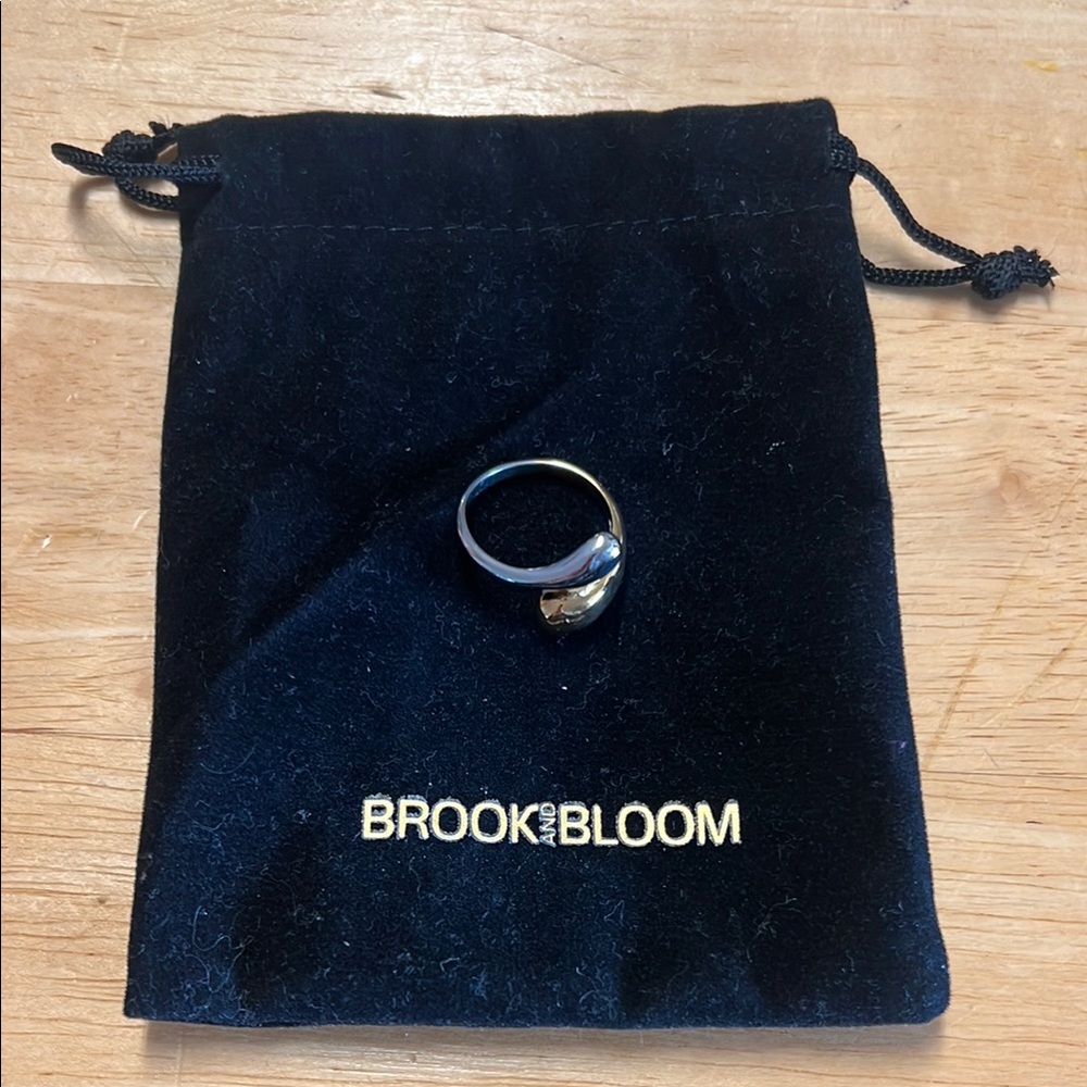 Brook & Bloom Silver and Gold Ring